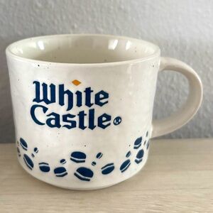 White Castle Hamburger Textured White Slider Mug 2019